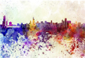 Chicago Cityscape Skyline Prints