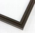 1  inch Black Stepped Frame