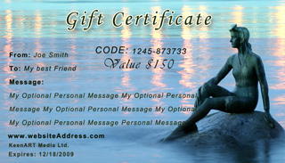 Chicago Fine ART Gift Certificates & Gift Cards