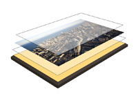 Plaque Mounting Layers